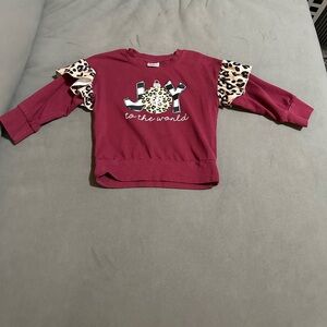Toddler girls sweatshirt